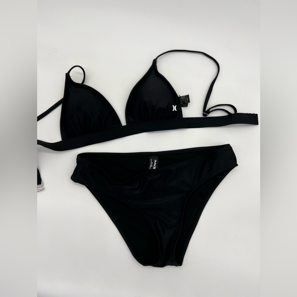 Hurley swimsuit 2 piece black